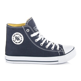 New Age High Sneakers blå