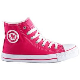 New Age High Sneakers lyserød