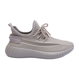 Dame stof Slip-On Sportssko Grå Nelmarie