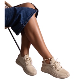 Beige Khitam sportssneakers