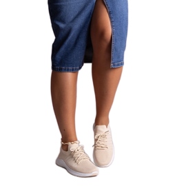 Beige Muaza sportssneakers