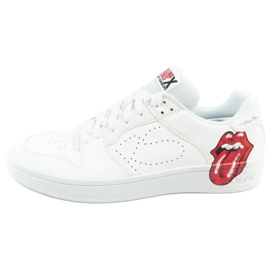 Skechers Palmilla Rolling Stones 210748/WHT sko hvid