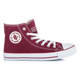 New age rødbrune sneakers