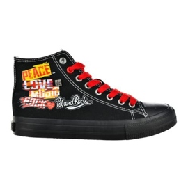 Herre High-top sneakers - 30. Pol 'AND'ROCK X Big Star OO174801 - Forudsalg sort