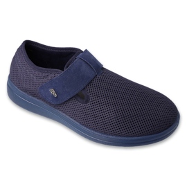 Dr.ORTO Befado herresneakers pu 080M002 marineblå