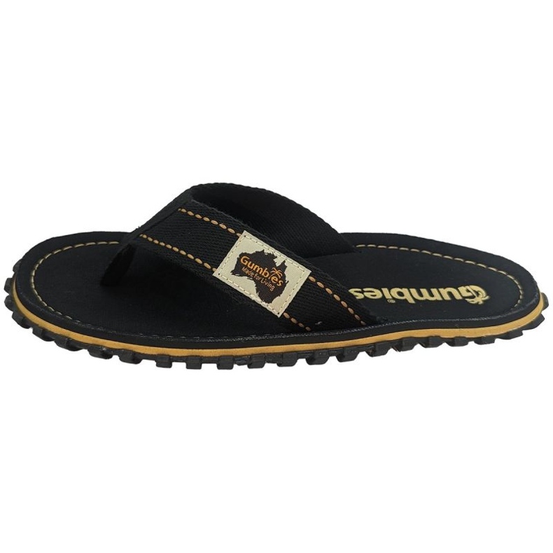 Gumbies Islander flip-flops Klassiske flip-flops GU-FFISL117 sort