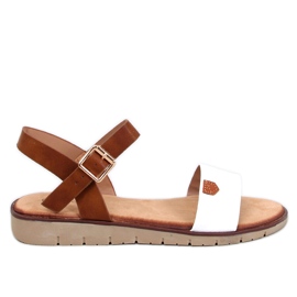Almera White damesandaler hvid