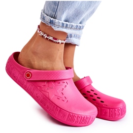 Lette hjemmesko til kvinder Kroks Big Star II275007 Fuchsia lyserød