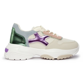 Seastar Flerfarvede sneakers til kvinder beige