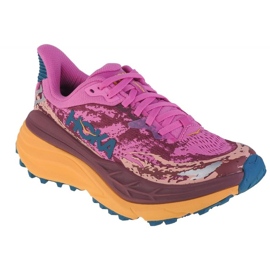 Hoka M Stinson 7 sko 1141531-SCBR lyserød