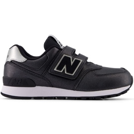 New Balance sneakers med velcrolukning PV574FM sort