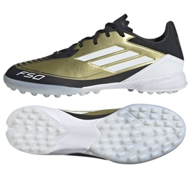 Adidas F50 League Messi Tf IG9282 sko gylden