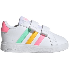 Adidas Grand Court Lifestyle Hook and Loop HP8917 sko hvid