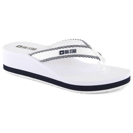 Big Star W NN274A726 wedge flip-flops hvid