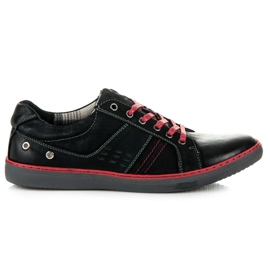 New Age Bundet sportssko sort