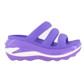 Crocs Mega Crush Triple Strap Clogs 209842-5AJ violet
