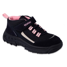 Befado børnesko navy / pink 515X001 blå