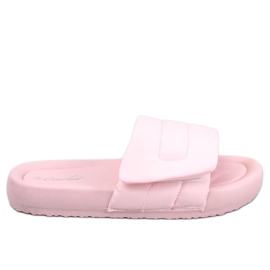 Cueto Pink nylon hjemmesko lyserød