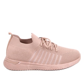Sharpe Khaki sock sportssko beige