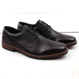 Læder Rieker 13523-00 M RKR696 sort