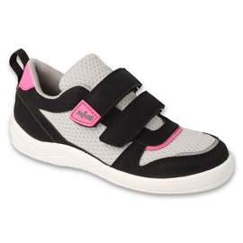 Befado børnesport med velcro sort/grå 452X002