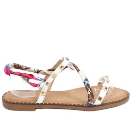 Maya White damesandaler hvid