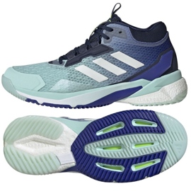 Adidas Crazyflight 5 Mid IF9257 sko blå
