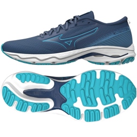 Mizuno Wave Prodigy 6 J1GC241001 sko blå
