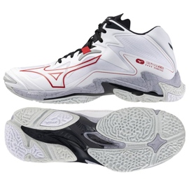 Mizuno Wave Lightning Z8 Mid V1GA240596 sko hvid