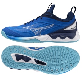 Mizuno Wave Luminous 3 V1GA242001 sko blå