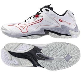 Mizuno Wave Lightning Z8 V1GA240096 sko hvid
