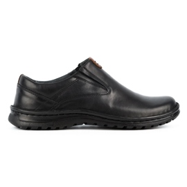 Kampol Herre slip-on sko 12KAM sort