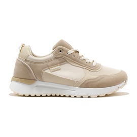 Beige sportssko til kvinder