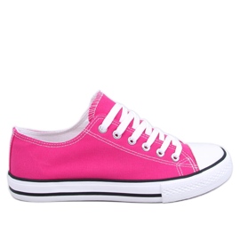 Klassiske damesneakers Basic Fuchsia lyserød