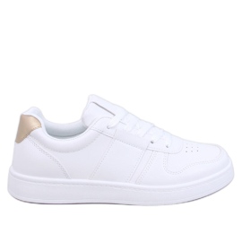 Lemoro Gold damesneakers hvid