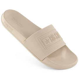 Beige sportsflip-flops til kvinder Big Star OO274035