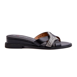 Seastar Dameflip-flops med udsmykning, sort