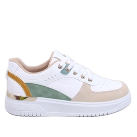 Asker Abrikos damesneakers hvid