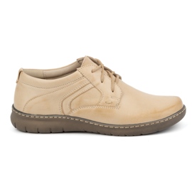 Olivier Dame lædersko 0819 beige