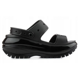 Crocs Classic Mega Crush træsko 207989-001 sort