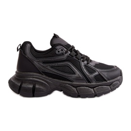 Dame sneakers Sportssko Sort Timoci