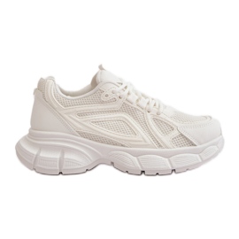 Dame Sneakers Sportssko Hvid Timoci