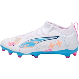 Puma Ultra 5 Match Vol. Up FG/AG 108065 01 fodboldsko hvid