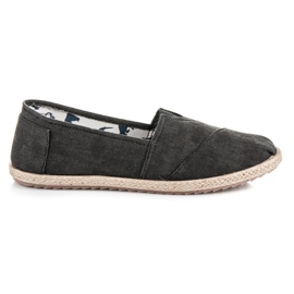 Mckeylor Slip-on espadriller sort