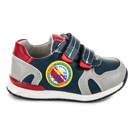 American Club Sneakers med velcro blå