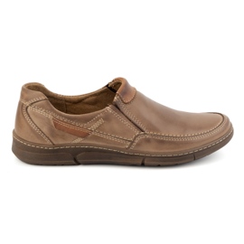 Olivier Herre slip-on sko 62K brun 08