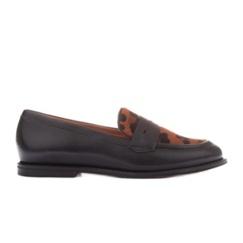 Marco Shoes Lorenzo Pony loafers sort