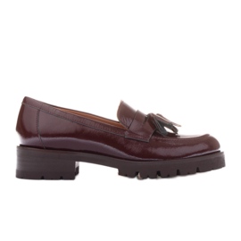 Marco Shoes Fabienne mokkasiner rød