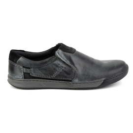 KOMODO Herre slip-on sko 934K, grå