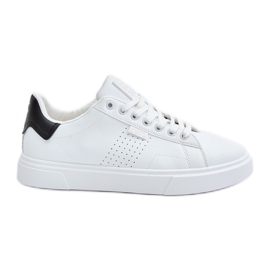 Herresneakers lavet af Eco-læder Big Star OO174115 Hvid